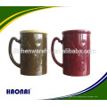 solid color beer mug/cold beer mug/personalized beer mug